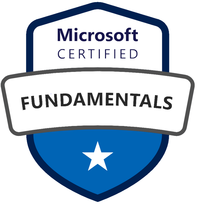 Logo certification Microsoft Fundamentals