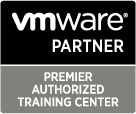 VMware Partner Premier Authorized Training Center logo