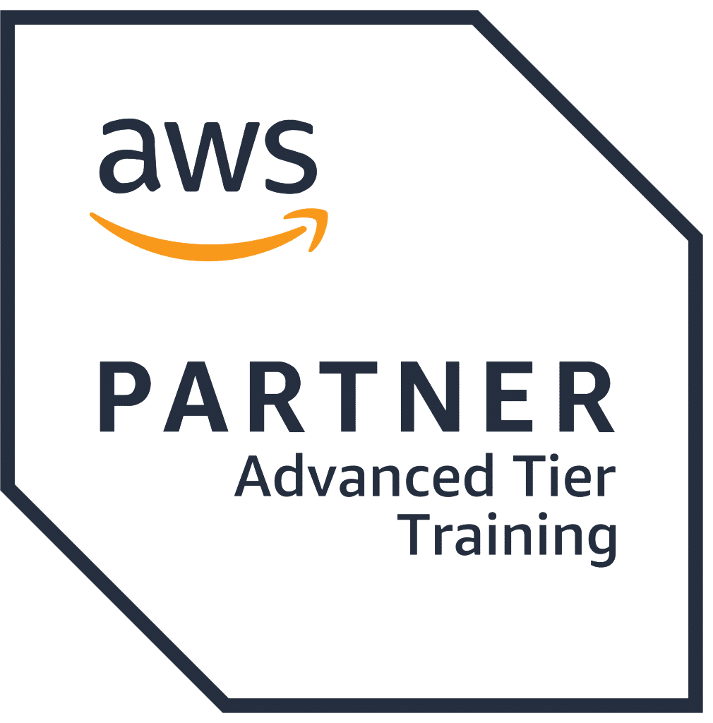 Logo til prisen "AWS Partner of the Year".